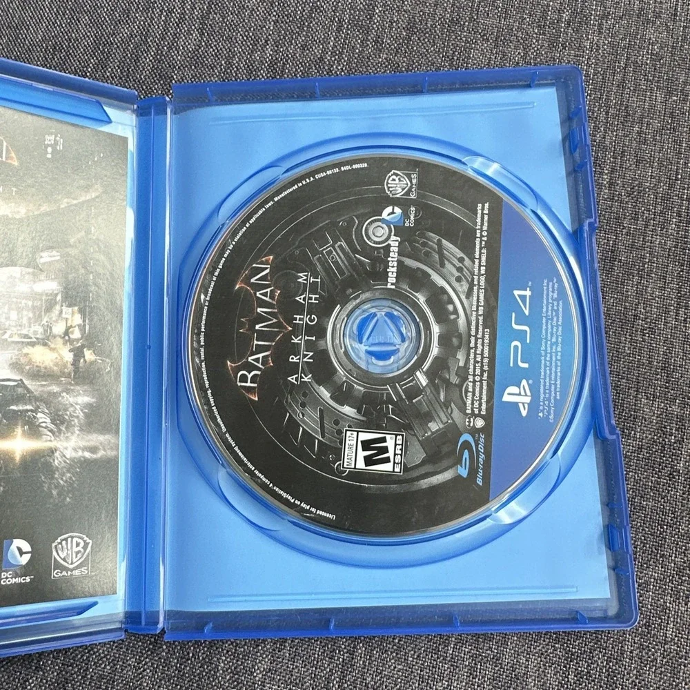 Batman: Arkham Knight (PlayStation 4, 2015) MINT CONDITION COMPLETE